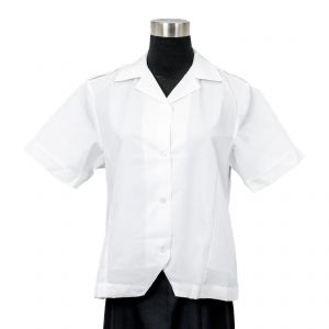 Open neck blouse